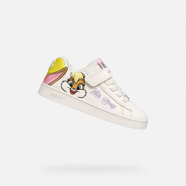  Mädchen-Sneaker GEOX ECLYPER J65LRH05411C0592 WEIß 