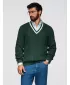 Herrenpullover OMBRE OM-SWSW-0151 GRÜN