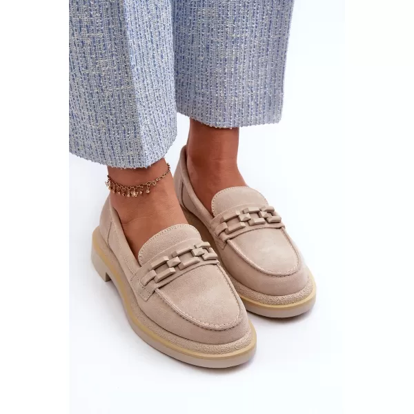  Damenmokassins S.BARSKI HX52-222 BEIGE 
