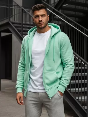 Herren-Sweatshirt DSTREET BX5231 HELLGRÜN