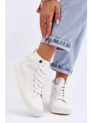 Damen-Sneaker BIG STAR LL274445 WEISS Big Star Shoes