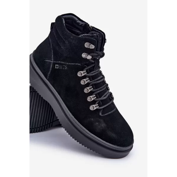  Herrenschuhe BIG STAR OO174187 SCHWARZ Big Star Shoes 