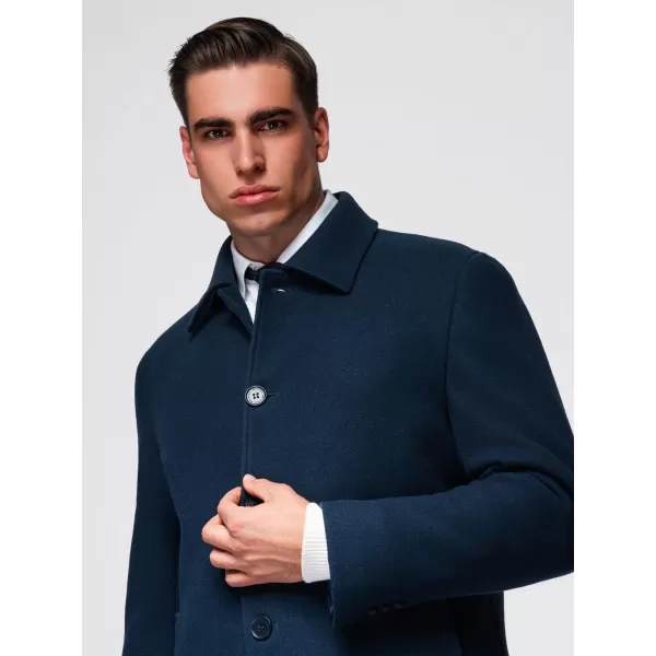  Herrenmantel OMBRE OM-COWC-0135 MARINEBLAU 