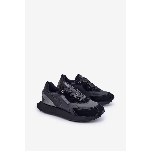  Herren-Sneaker BIG STAR OO174297 SCHWARZ Big Star Shoes 