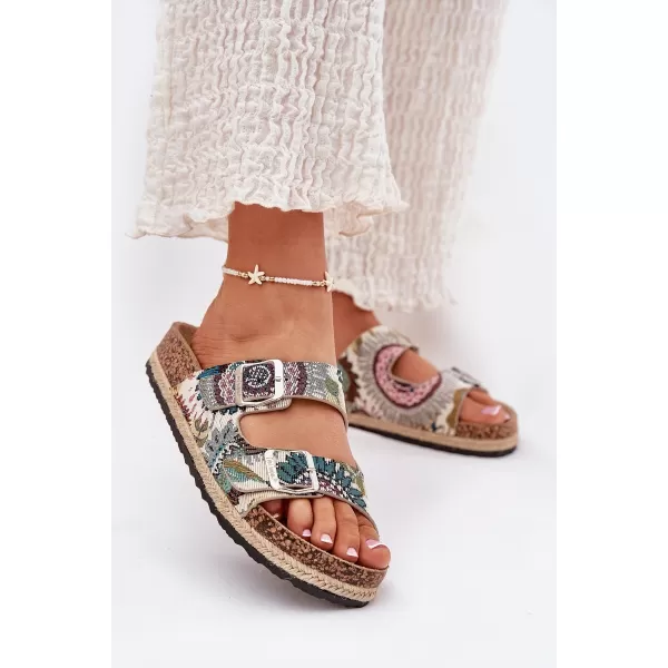  Damenhausschuhe LEE COOPER LCW-25-35-3483L MISCHEN 