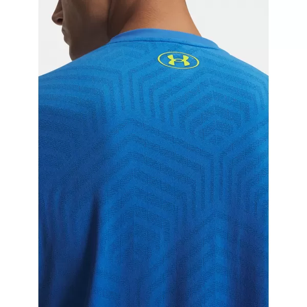  Herren-T-Shirt UNDER ARMOUR UA M CHALLENGER PRO SS 6009620-402 BLAU 