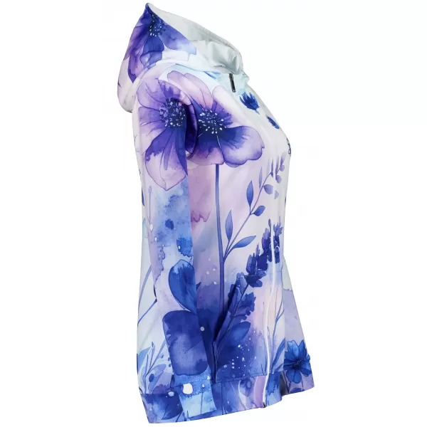  Hochwertiges Damen-Sweatshirt mit Reißverschluss ALTISPORT VOJ/ALW127MI02 BLAU/LILA 