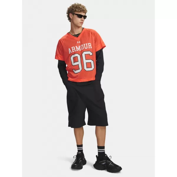  Herrenshorts UNDER ARMOUR UA HOOPS WOVEN SHORT 6011096-001 SCHWARZ 