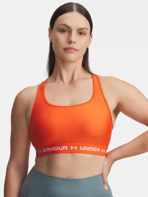 Damen-BH UNDER ARMOUR CROSSBACK MID BRA 1361034-844 ORANGE