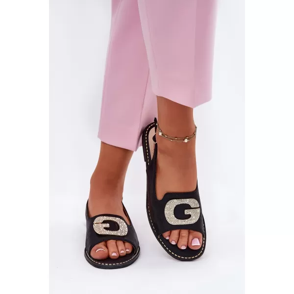  Damensandalen S.BARSKI KV51-081 SCHWARZ 