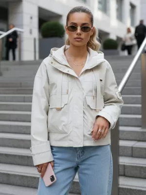 Damenjacke DSTREET TY5634 BEIGE