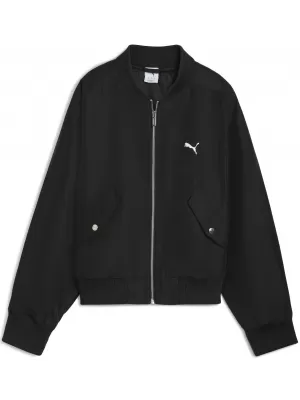 Damenjacke PUMA T7 SATIN BOMBER JACKET 632168-01 PUMA SCHWARZ