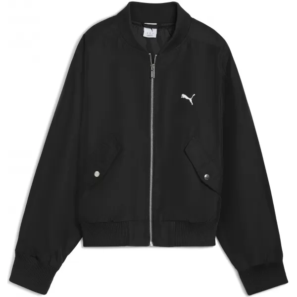 Damenjacke PUMA T7 SATIN BOMBER JACKET 632168-01 PUMA SCHWARZ 