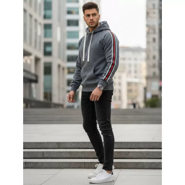  Herren-Sweatshirt DSTREET BX5938 GRAU 