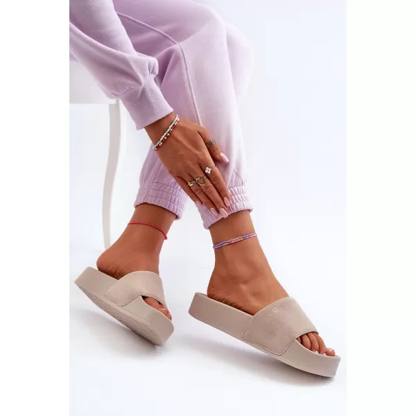  Damenschuhe BIG STAR NN274A671 BEIGE Big Star Shoes 