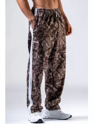 Jogginghose mit entspannter Passform POWER 904 HELLBRAUN CAMO Nebbia