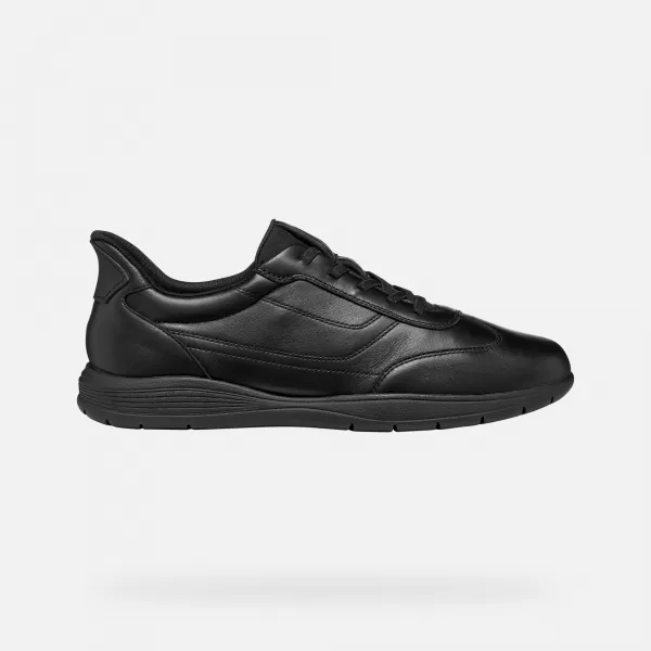  Herren-Sneaker GEOX SPHERICA EC2 PLUS FAST IN G014671 SCHWARZ 