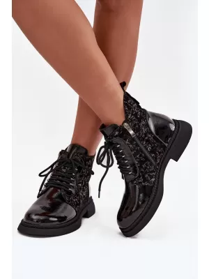 Damenschuhe D&A CR52-613 SCHWARZ