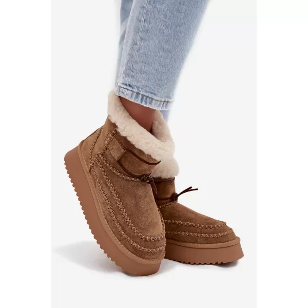  Damenschuhe BIG STAR SS274373 BRAUN/BEIGE Big Star Shoes 