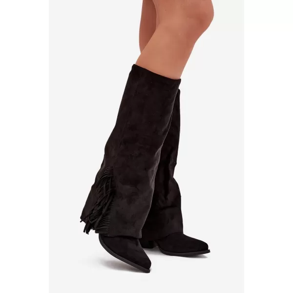  Damenstiefel BOTO ZALIA 38588 SCHWARZ 
