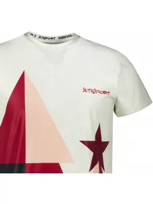 Herren-Weihnachtsshirt Premium ALTISPORT VOJ/ALMVN11TR06 CREMIG