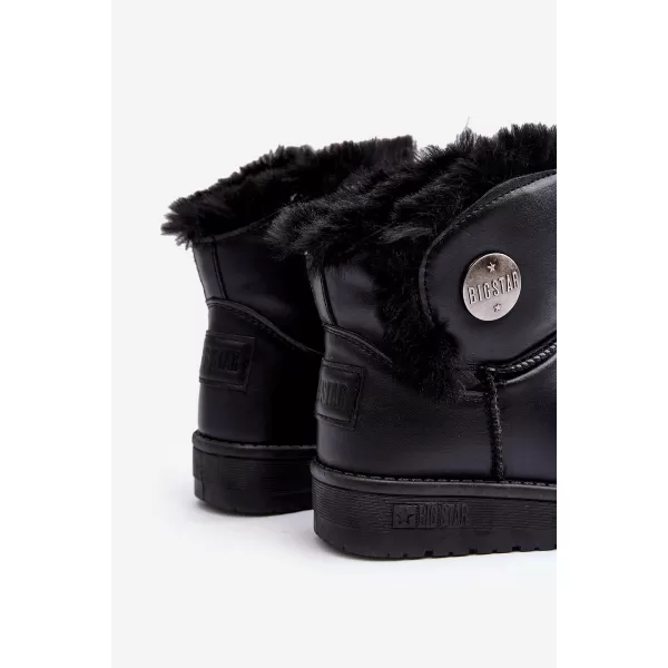  Kinder-Schneestiefel BIG STAR MM374082 SCHWARZ Big Star Shoes 