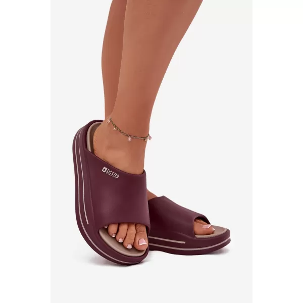  Damenhausschuhe BIG STAR SS274425 ROT Big Star Shoes 