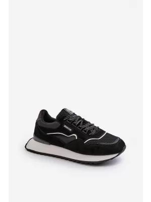 Herren-Sneaker BIG STAR NN174321 SCHWARZ Big Star Shoes