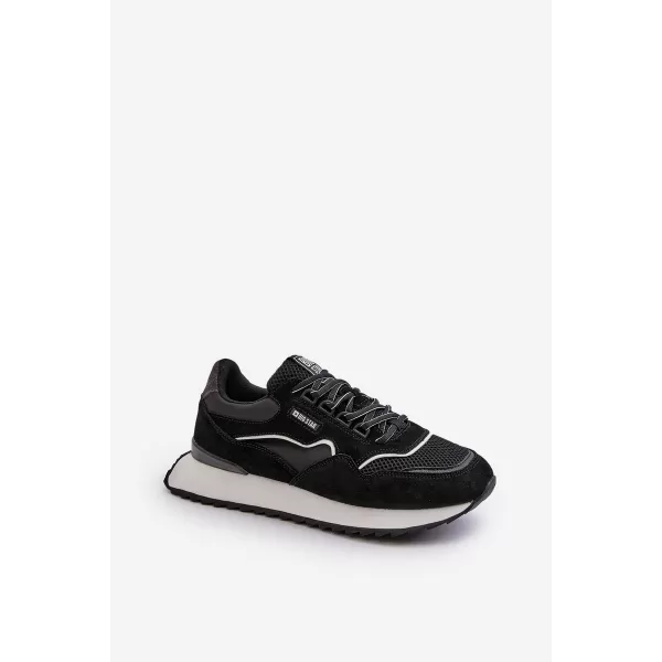  Herren-Sneaker BIG STAR NN174321 SCHWARZ Big Star Shoes 