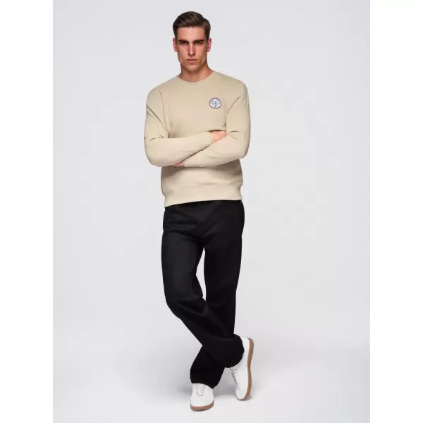  Herren-Sweatshirt OMBRE B1713 BEIGE 