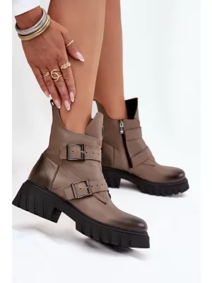 Damenschuhe ZAZOO 60482 BEIGE