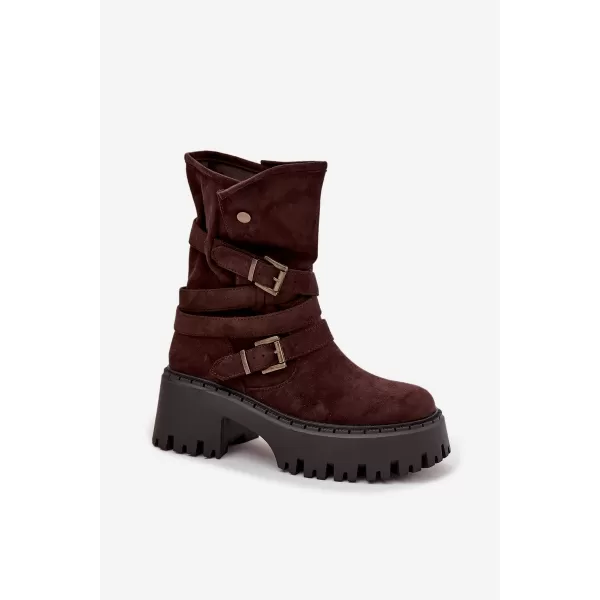  Damenschuhe mit Absatz BOTO NERELISA 40379 BRAUN 
