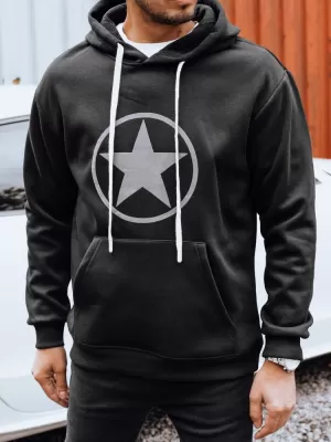 Herren-Sweatshirt DSTREET BX5932 SCHWARZ