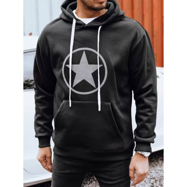  Herren-Sweatshirt DSTREET BX5932 SCHWARZ 