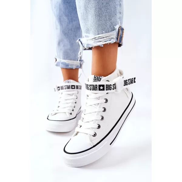  Damen-Sneaker BIG STAR GG274027 WEISS Big Star Shoes 