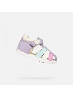 Erste Schritte für Mädchen GEOX SANDAL MACCHIA B254WB08502C8888 LILA