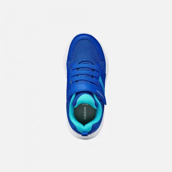  Turnschuhe für Jungen GEOX SPRINTYE J55GBA0BC14C4255 BLAU 