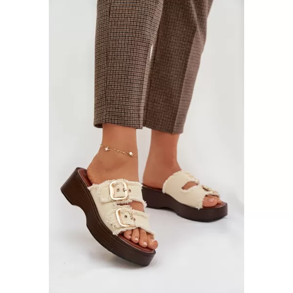  Damenhausschuhe BOTO RENELISSE 41325 BEIGE 