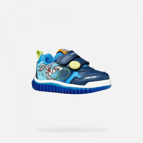  Turnschuhe für Jungen GEOX LIGHTYLOO B655ZB05411CB44D BLAU 
