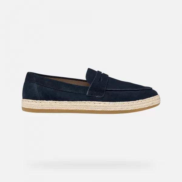  Herrenmokassins GEOX PANTELLERIA G014528 DUNKELBLAU 