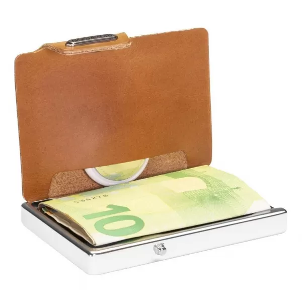  Geldbörse MONDRAGHI Silhouette Edelweiss KARAMELL 