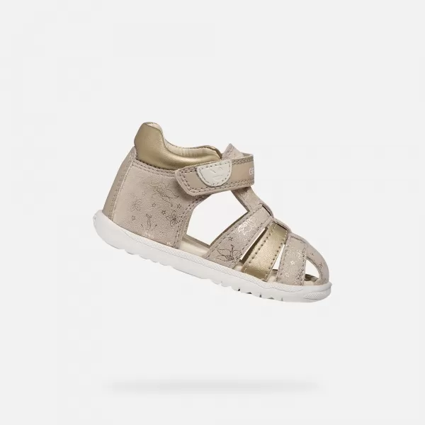  Erste Schritte für Mädchen GEOX SANDAL MACCHIA B254WB007NFC8560 BEIGE 