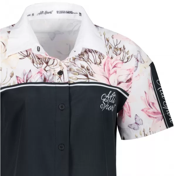  Premium-Shirt für Damen ALTISPORT VOJ/ALW008KOS01 SCHWARZ 