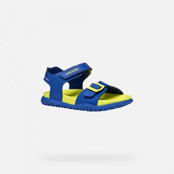  Sandalen für Jungen GEOX GHITA J35HMA000BCCK42H BLAU 