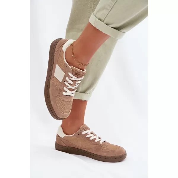  Damen-Sneaker BIG STAR TT274177 BEIGE Big Star Shoes 