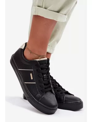 Damen-Sneaker BIG STAR TT274290 SCHWARZ Big Star Shoes