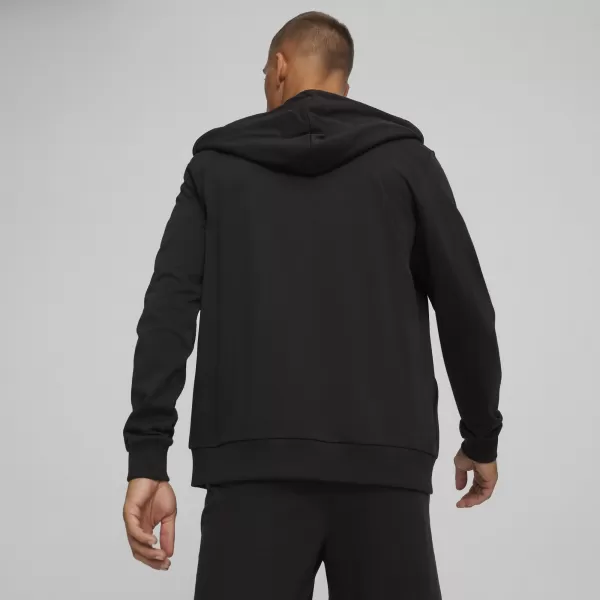  Herren-Sweatshirt PUMA TEAMGOAL CASUALS HOODED JACK 658595_03 PUMA SCHWARZ/PUMA WEIß 