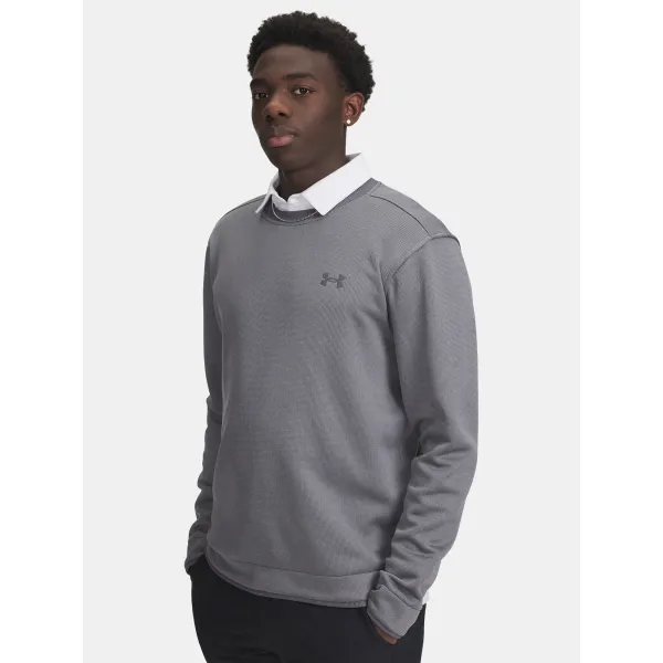  Herren-Sweatshirt UNDER ARMOUR UA M SWEATER FLEECE CREW 6003723-025 GRAU 