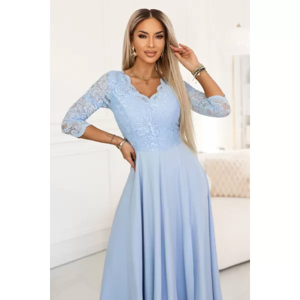  Kleid NUMOCO AMBER 309-15 HELLBLAU 