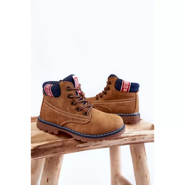  Kinderschuhe BIG STAR KK374130 CAMEL Big Star Schuhe 